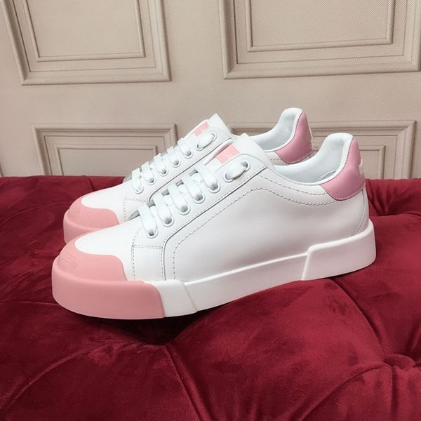 

2023 designer men womens sneaker casual shoes leather sneakers stripes white shoe flat platform walking 0529, Black