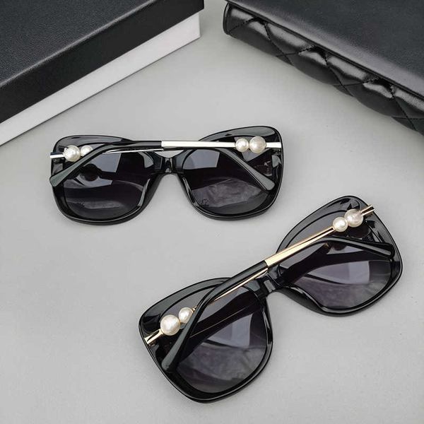 

sunglasses uv400 high c xiaoxiangjia pearl zhou xun zhao liying star network celebrity tiktok same box sunglasses female fashion for men, White;black