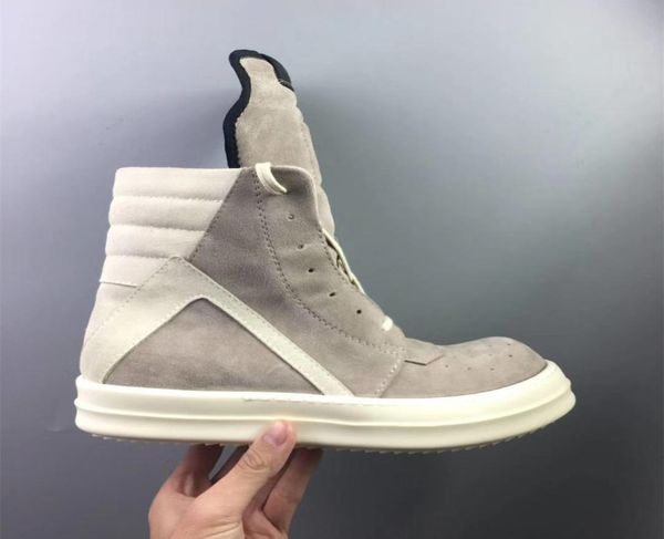 

high handmade geobasket genuine leather tpu sneaker boots rock street hip hop causal booties1860004, Black