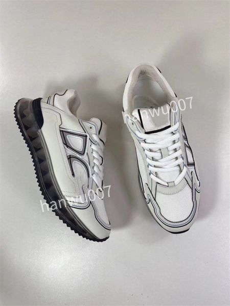 

new designer shoes low high sneakers casual mens shoes sports breathable flexible soft comfortable real leather woman trainers2023, Black