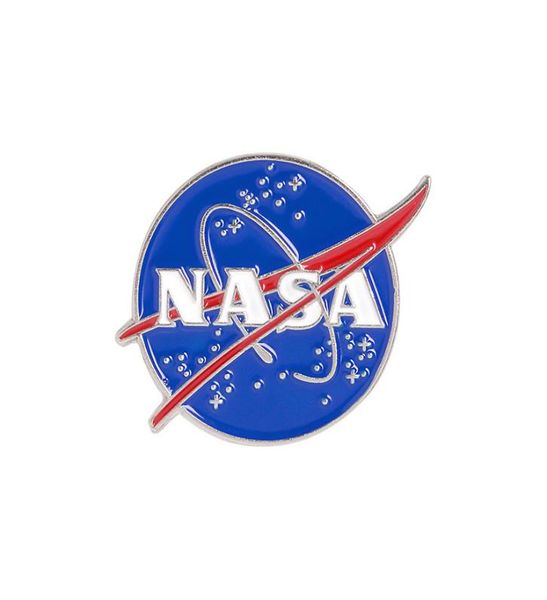 

fashion blue nasa theme metal brooch pins eco enamel funny personality brooches for girls gift jewelry badges bag clothes denim sh5550646, Gray