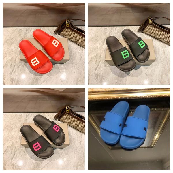 

2023 women mens slippers sandals mules thick bottom padded front oran summer sandal casual silpper slides for men slides size 35-45, Black