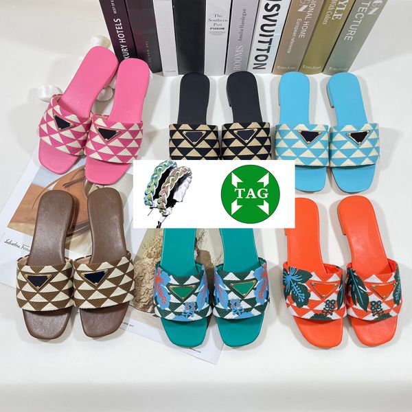 

wholesale designer sandals pantoufle platform fashion romansatin slide leather casual comfort luxurious black outdoor cross with box womens