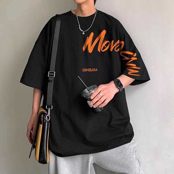 

men's oversized wholesale drop shoulder tshirt cotton polyester streetwear tshirt custom printed tshirt fab, White;black