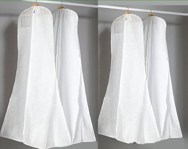 

big 180cm wedding dress gown bags white dust bag long garment cover travel storage dust covers 3568093