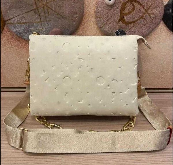 

10a coussin bags women's designer purses shoulder luxury crossbody tote square handbags genuine leather two straps chain messenger bag