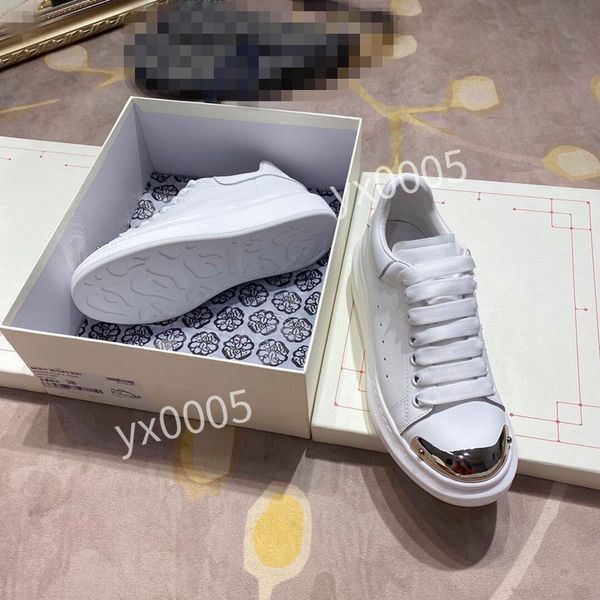 

2023new designer flat sneaker casual shoes leather white letter overlays fashion platform women sneakers, Black