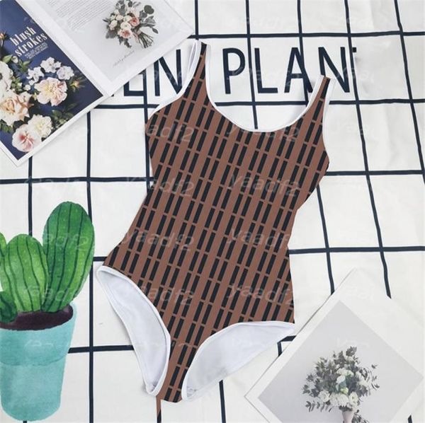 

backless letter printed swimsuit womens fashion one piece padded bathing suit summer beach pool party spa swimwear1395719