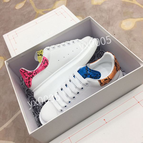 

new brand designer quality flat sneaker casual shoes leather white letter overlays fashion platform sneakers, Black