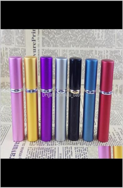 

5ml mini spray portable perfume bottle 5ml aluminium perfume atomiser atomizer glass travel refillable empty cosmetic container ne5442789