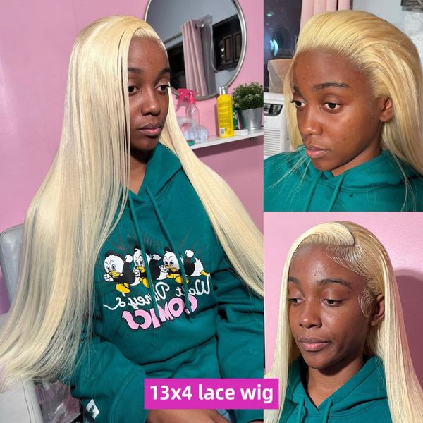 

lace frontal wig bone 613 lace front wig 13x4 brazilian human hair wigs pre plucked straight human hair wigs, Black;brown