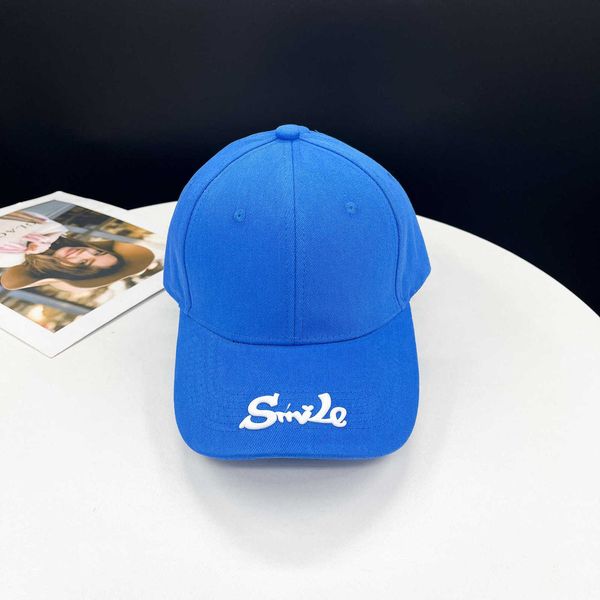 

fashion designer baseball cap luxury autumn and winter 2022 new hard for women korean alphabet label duck tongue hat men super high quality, Blue;gray