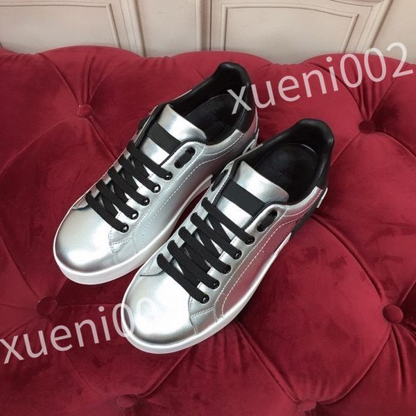 

2023 new luxurys designer sneakers men and women casual shoes fashion white genuine leather flat sports skate shoes, Black