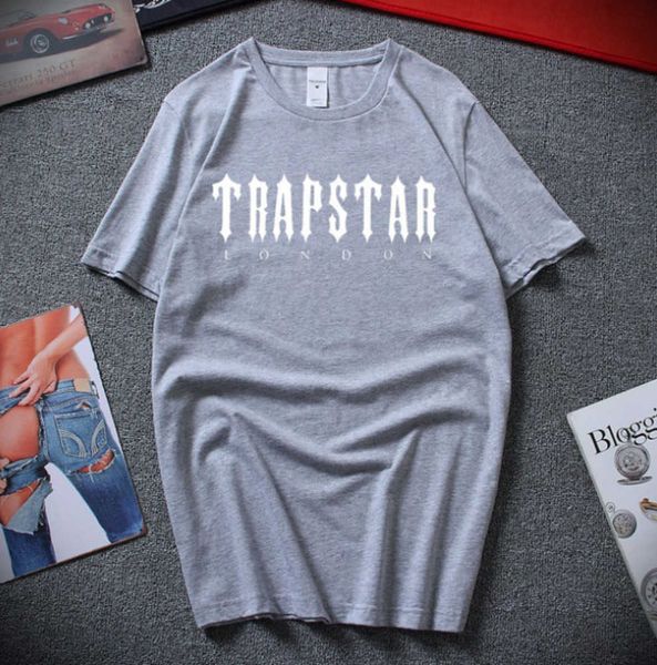 

mens trapstar t shirt designer men women hip hop new print t-shirt summer fashion black sportswear brand sweatshirt clothing polo33ess, White;black