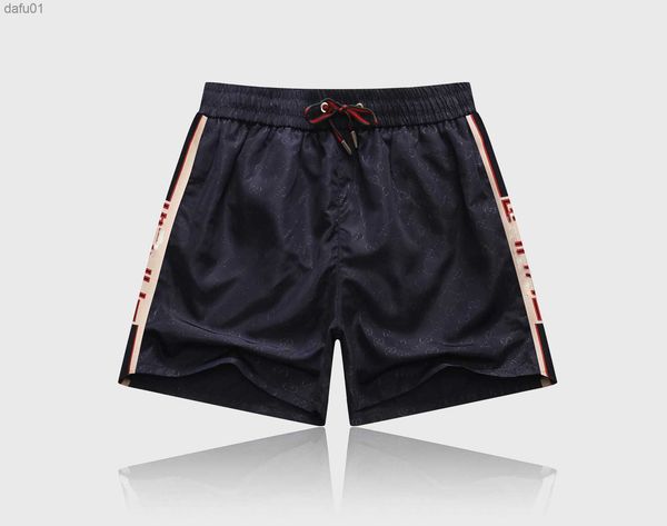 

designer summer fashion mens shorts quick drying swimwear printing board beach pants men swim short asian size m-xxxl 2021 l230520, White;black