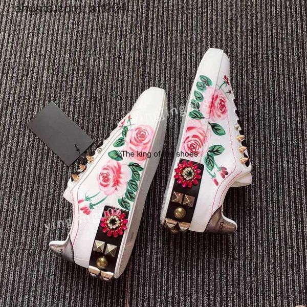 

2023 casual shoes technology knitted grey sneakers b22 sports shoe fashion designer canvas calfskinsn eakers w s k3j9 dg gabana, Black