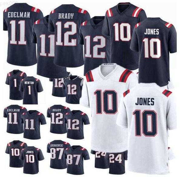 

football jerseys new''englands''patriots''13 jack jones 38 rhamondre stevenson 1 devante parker 18 matthew sla, Black;red
