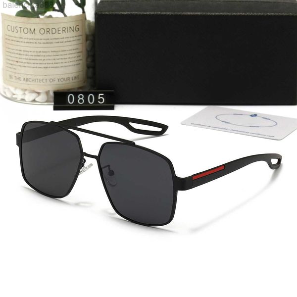 

designer triangle sunglasses new korean large frame polarized men's and women's trend driving glasses 0805, White;black