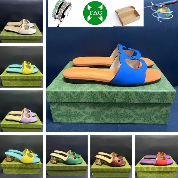

designer womens sandals g slippers summer slide flip flops luxury flat popular jelly leather women oran sandal slides beach shoes g sandals, Black
