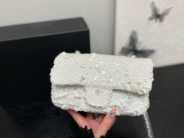 

new designer sequin decorative bag crossbody bag women's fashion trend design bag