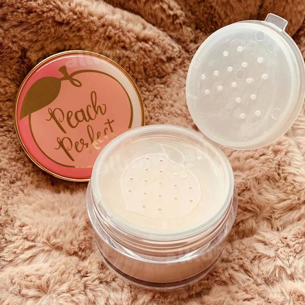 

peach perfect mattifying loose powder natural matte finish oil control makeup face cake powders longlasting
