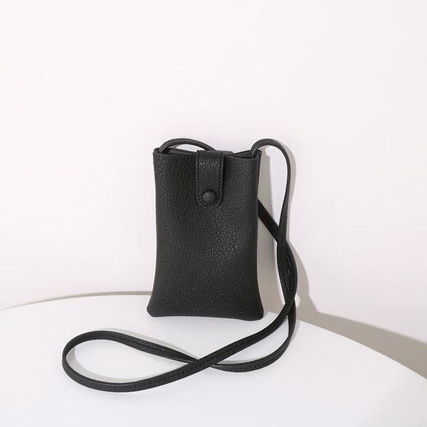 

mini pu mobile phone bag all-match messenger bag female cross body vertical portable small bag