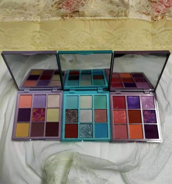 

beauty brand 9 colors eyeshadow palette rose lilac mint pastels matte shimmer shadows eye make up cosmetics8966193