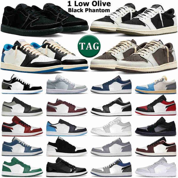 

2023 basketball shoes men women olive black phantom reverse mocha fragment concord wolf grey bred black white true blue mens trainers outdoo, White;red