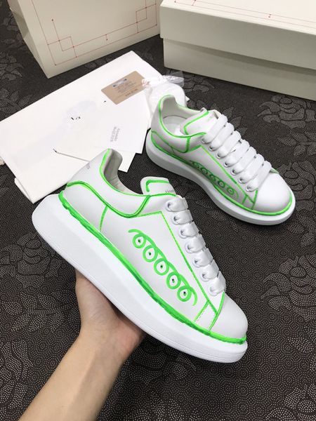 

2023 designer sneaker virgil trainer casual shoes calfskin leather white green red blue letter 0801, Black