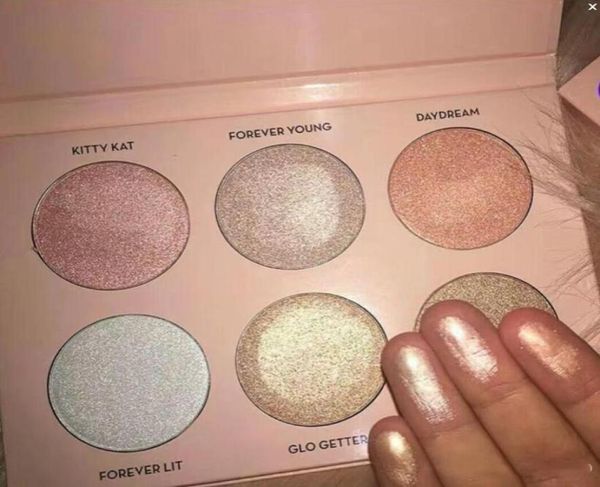 

new makeup powder highlighters 6 colors powder palette 1pcs06214798