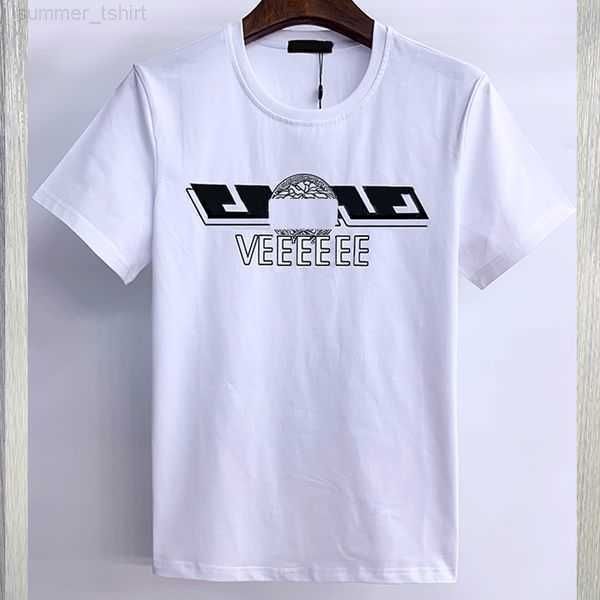 

summer fashion brand men's designer t shirt printed womens mens t-shirt black white cotton casual t-shirt short sleeve luxury polo shir, White;black