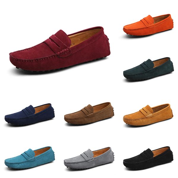 

casual shoes men black brown red orange dark green blue grey mens trainers outdoor sports sneakers color36