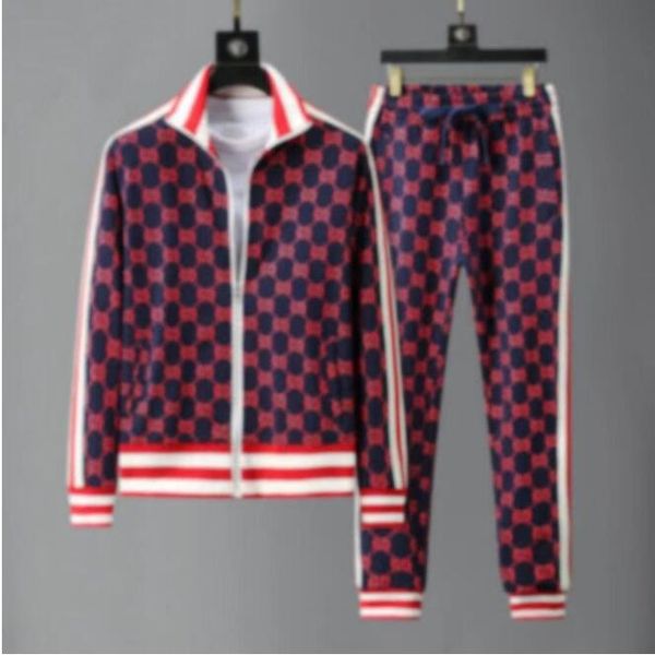 

mens tracksuits casual fashion designer luxury g letter tracksuitsr men pants jogging breathable sportswear two-piece suit, Gray