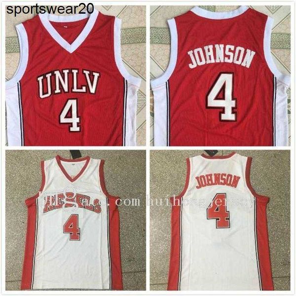

custom mens ncaa unlv runnin rebels larry johnson college basketball jerseys anderson hunt stacey augmon greg anthony unlv rebels jersey, Black;red