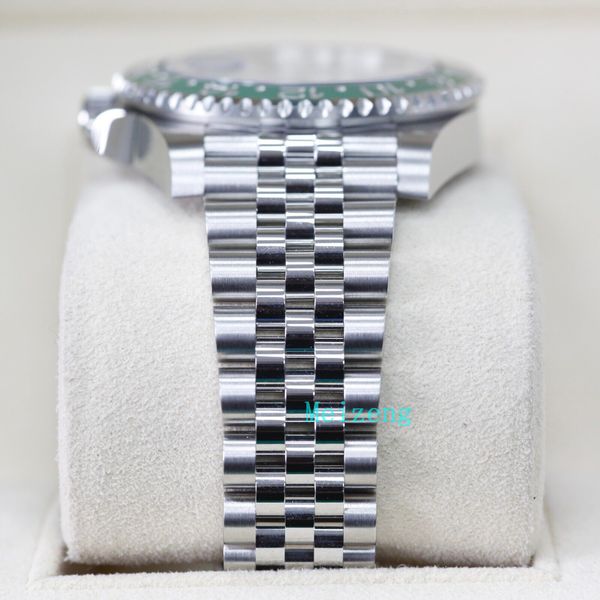 

luxury wristwatch brand new men's automatic watches gmt sprite april 2023 ref 126720vtnr full set brand new stickered, Slivery;golden