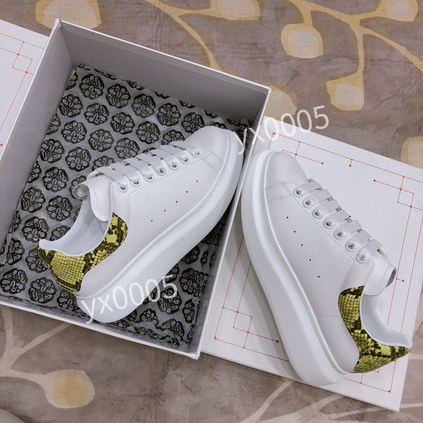 

men women brand designer quality flat sneaker casual shoes leather white letter overlays fashion platform sneakers2023, Black