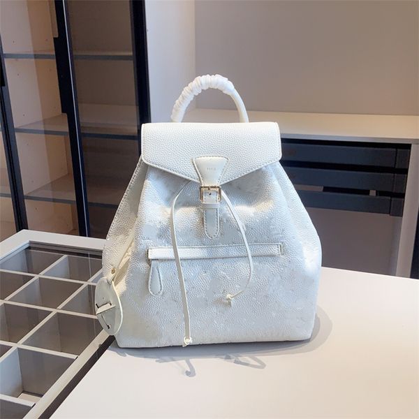 

fashion backpack 2023 lvsity retro decoration leather alphabet men's and women's outdoor sports travel leisure bag viutonity 02-00