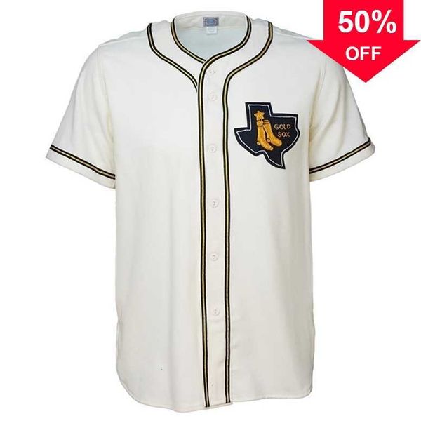 

xflsp glamitness amarillo gold sox 1961 home jersey 100% stitched embroidery s vintage baseball jerseys custom any name any number, Black