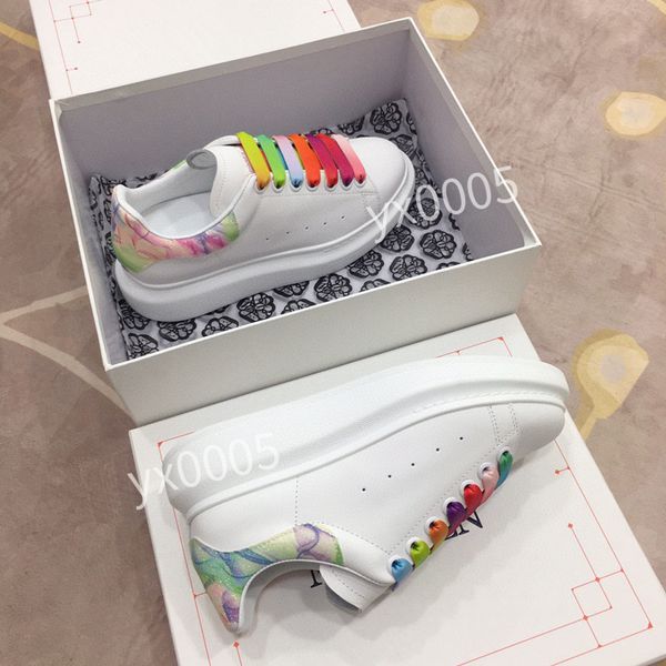 

new men brand designer quality flat sneaker casual shoes leather white letter overlays fashion platform sneakers, Black
