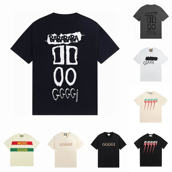 

tshirts womens mens designers t shirts fashion letter printing lady tees clothing luxe womens casual clothes, White
