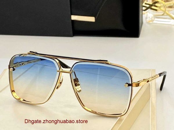 

a dita mach six original designer sunglasses for men famous fashionable classic retro luxury brand eyeglass fashion designr, White;black