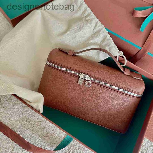 

mens luxury loro piana extra pocket l19 clutch bag women genuine leather travel loro piana tote handbags shoulder bag designer toiletry pouc