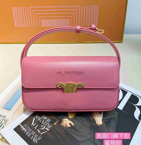 

evening bags designer baguette handbag hook alar bag shoulder bag fashion leather handbag j230603