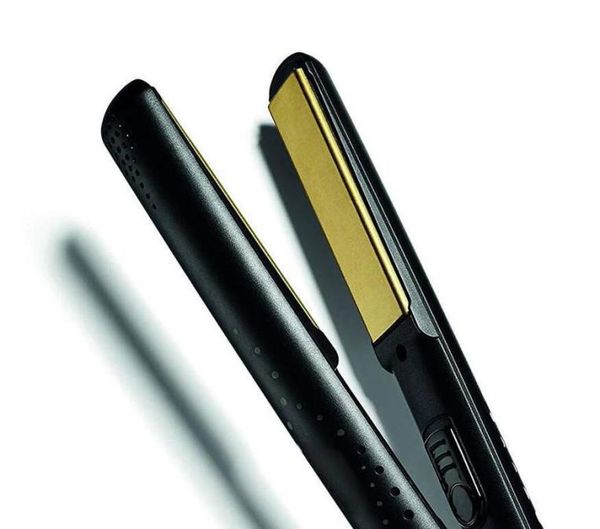 

2020 quality v gold max hair straightener classic professional styler fast hair straighteners iron hair styling tool6836608, Black