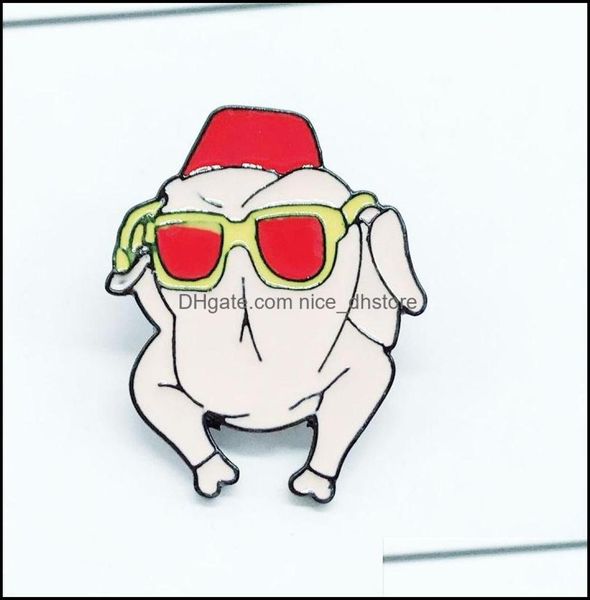 

pins brooches jewelry cartoon fashion cute dog enamel pins red sunglasses brooch button badge kid backpack accessories personality2030785, Gray