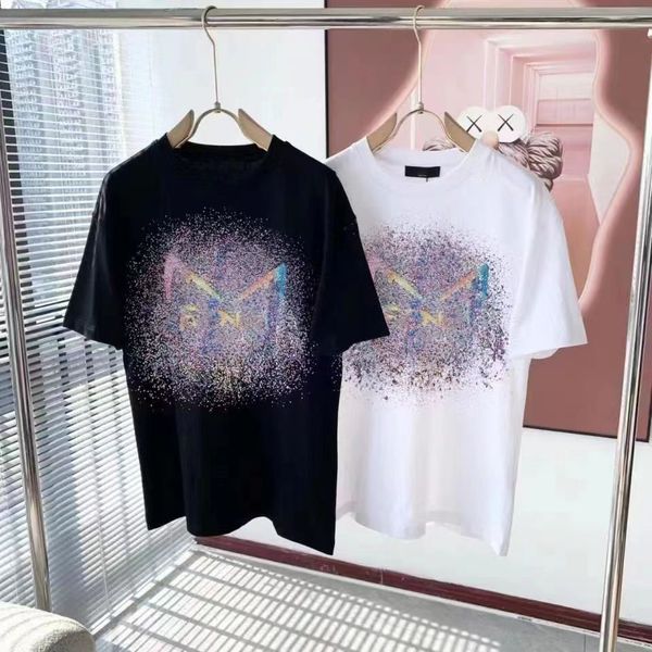 

fashion mens t shirts new colors summer womens designers tshirts loose oversized tees brands casual shirt luxurys clothings shorts sleeve c, Black;brown