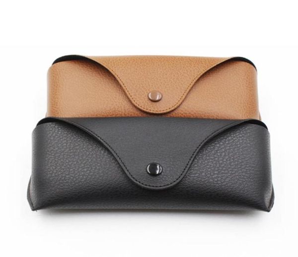 

cases bags aessories fashion aessorieswhole waterproof box for sun black brown soft retro leather sunglasses case cleaning c4639218