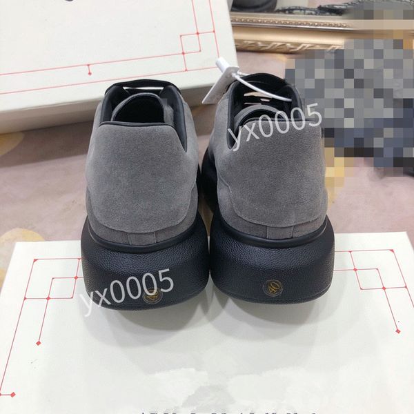 

new designer flat sneaker casual shoes leather white letter overlays fashion platform men sneakers, Black