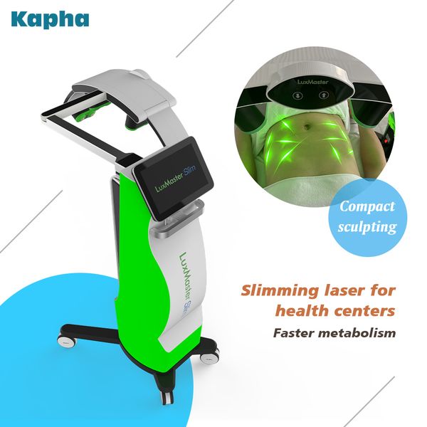 

cold laser lipo 532nm green diode light slimming body massage machine