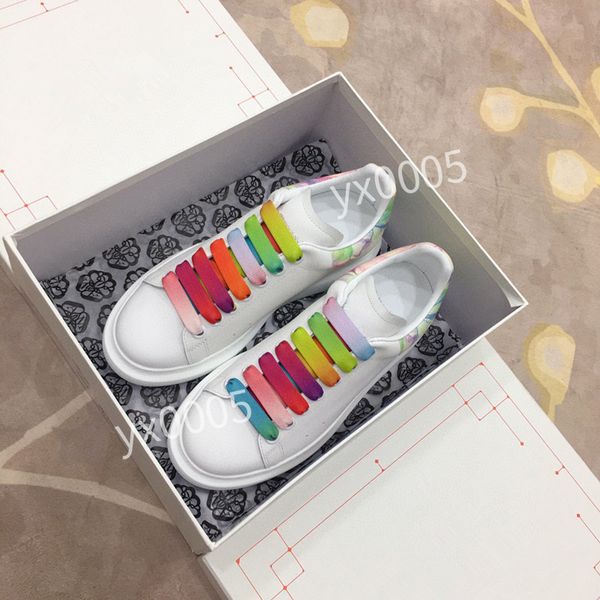 

men brand designer quality flat sneaker casual shoes leather white letter overlays fashion platform sneakers2023, Black